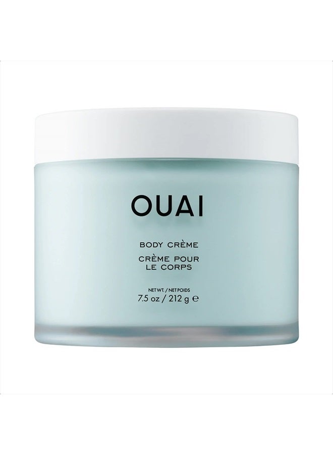 Ouai كريم الجسم - كريم الجسم المخفوق الفائق الترطيب - زبدة الكوبواكو، زيت جوز الهند وسكوالان لتنعيم البشرة للحصول على إشراقة صحية - معطر بالورد، البنفسج والحمضيات - 7.5 أونصة سائلة - Image 1