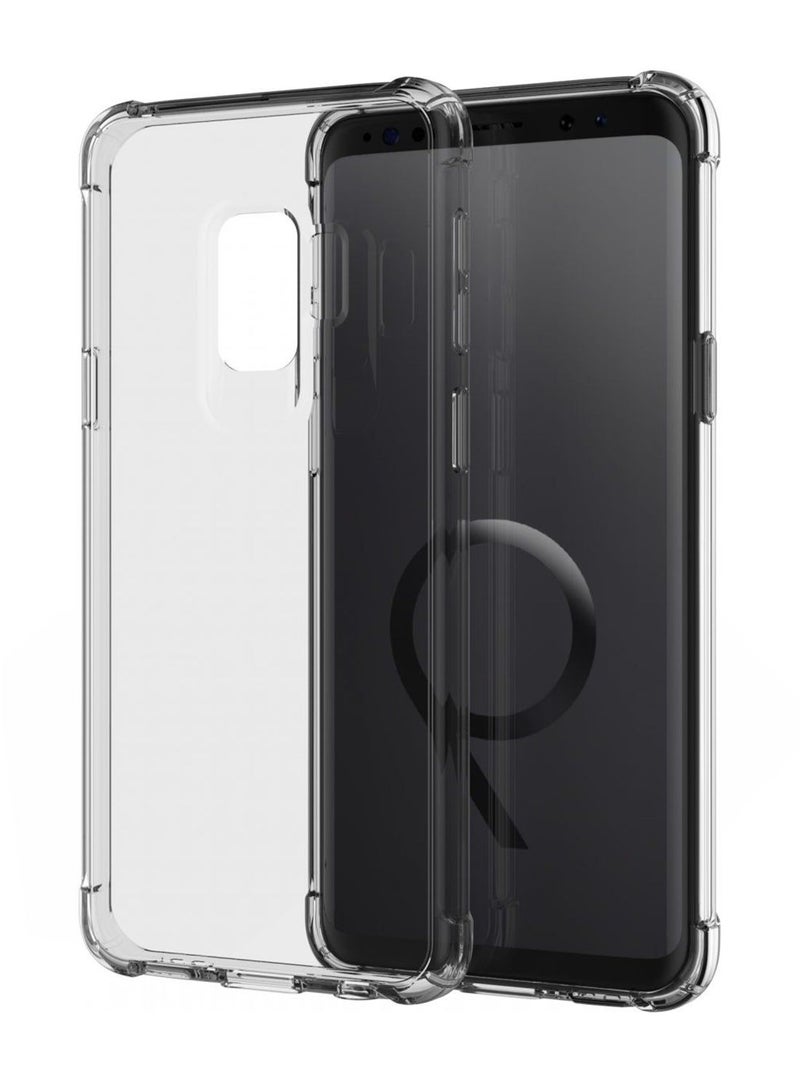 Raxoom حافظة TPU ناعمة شفافة لهاتف سامسونج جالاكسي S9