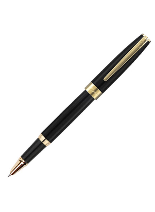 Pimio Financial Pen Extra Fine 0.38Mm Nib Men And Women Calligraphy Pen Student Adult Practice Ink Pen 717 Glossy Black With Gold Clip - Image 5