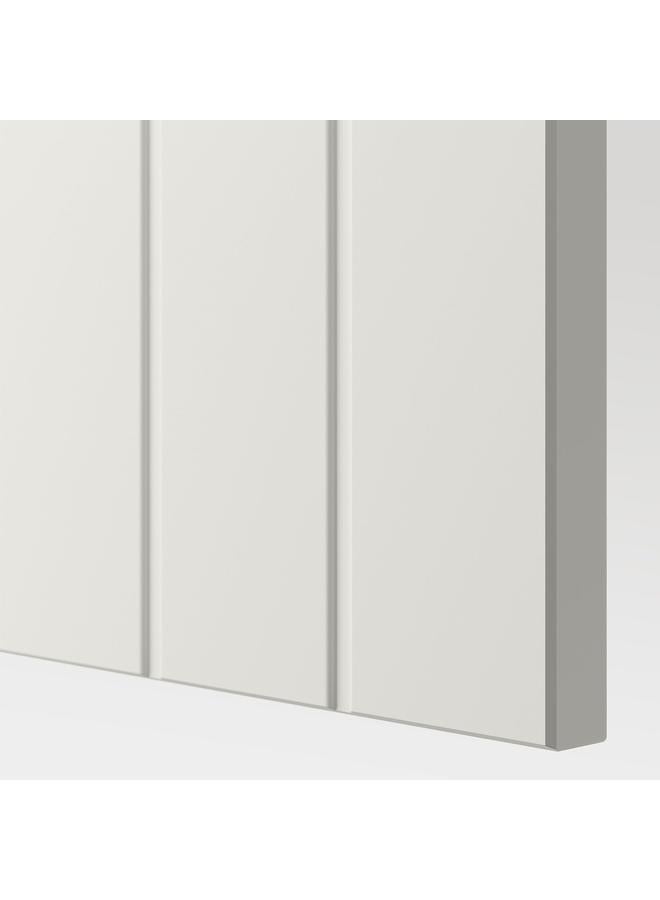 erorex Wall-Mounted Cabinet Combination, White/Sutterviken White, 60X22X38 Cm - Image 2