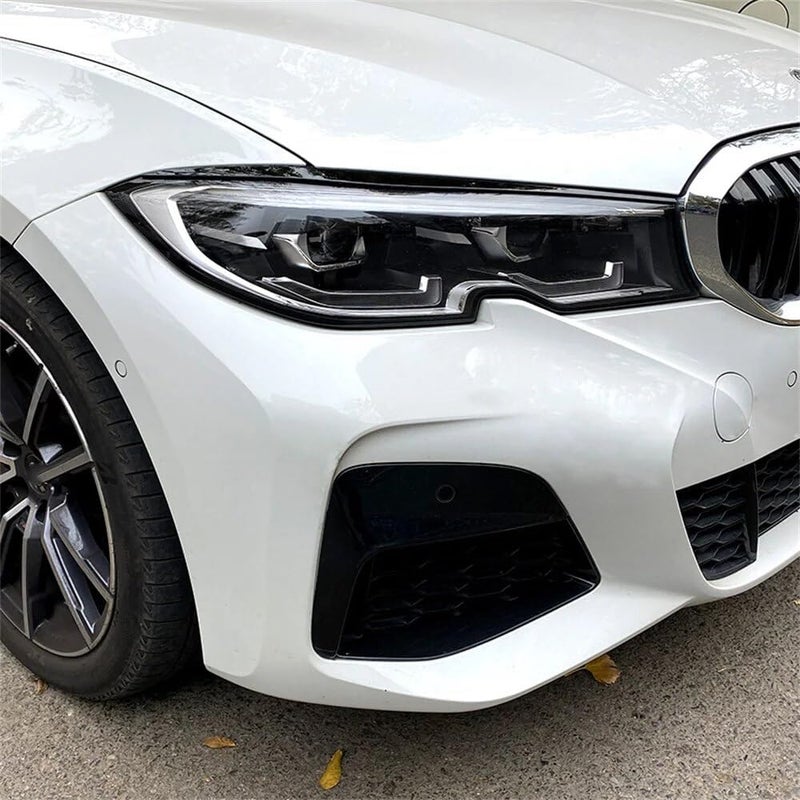 Vuzmode ABS Glossy Headlight Eyebrows for BMW 3 Series - Image 4