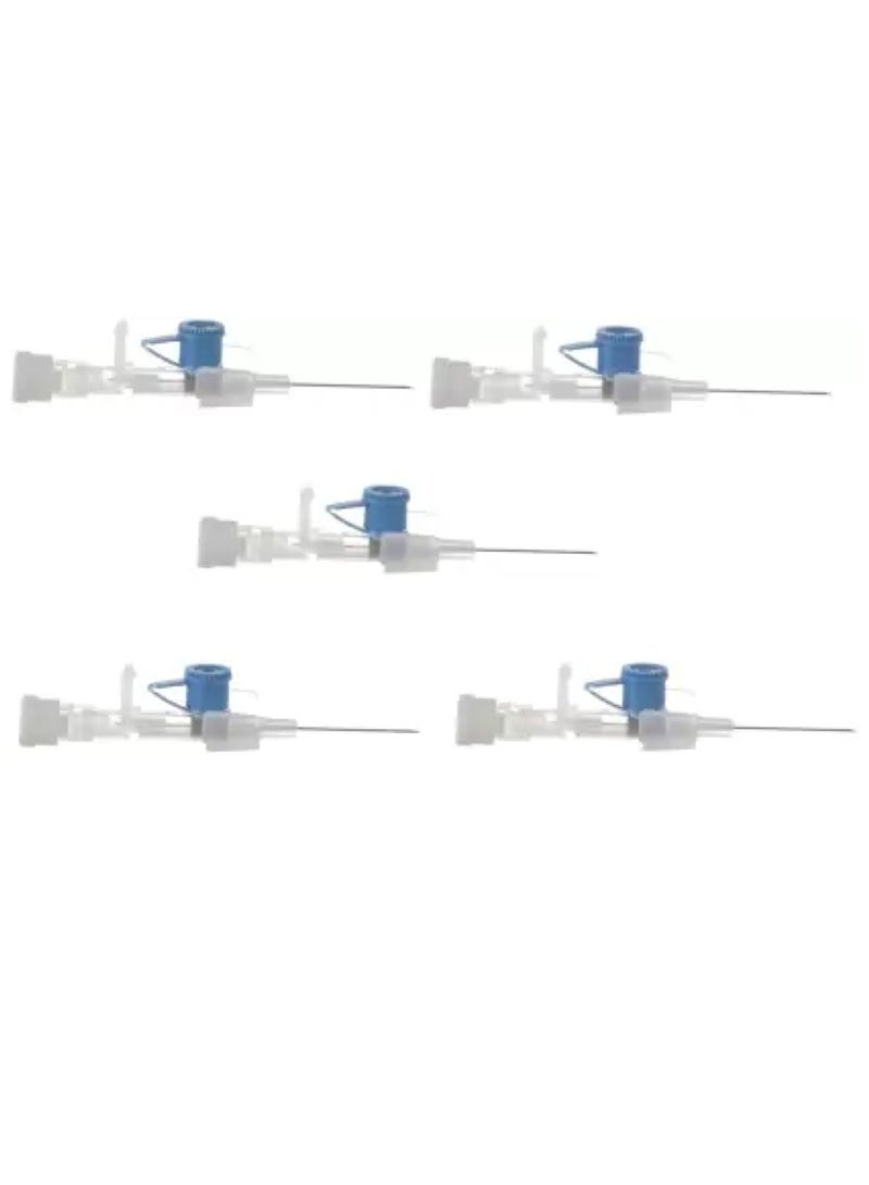 IV Cannula, 22G - Blue Pack of 5 PCS - Image 2