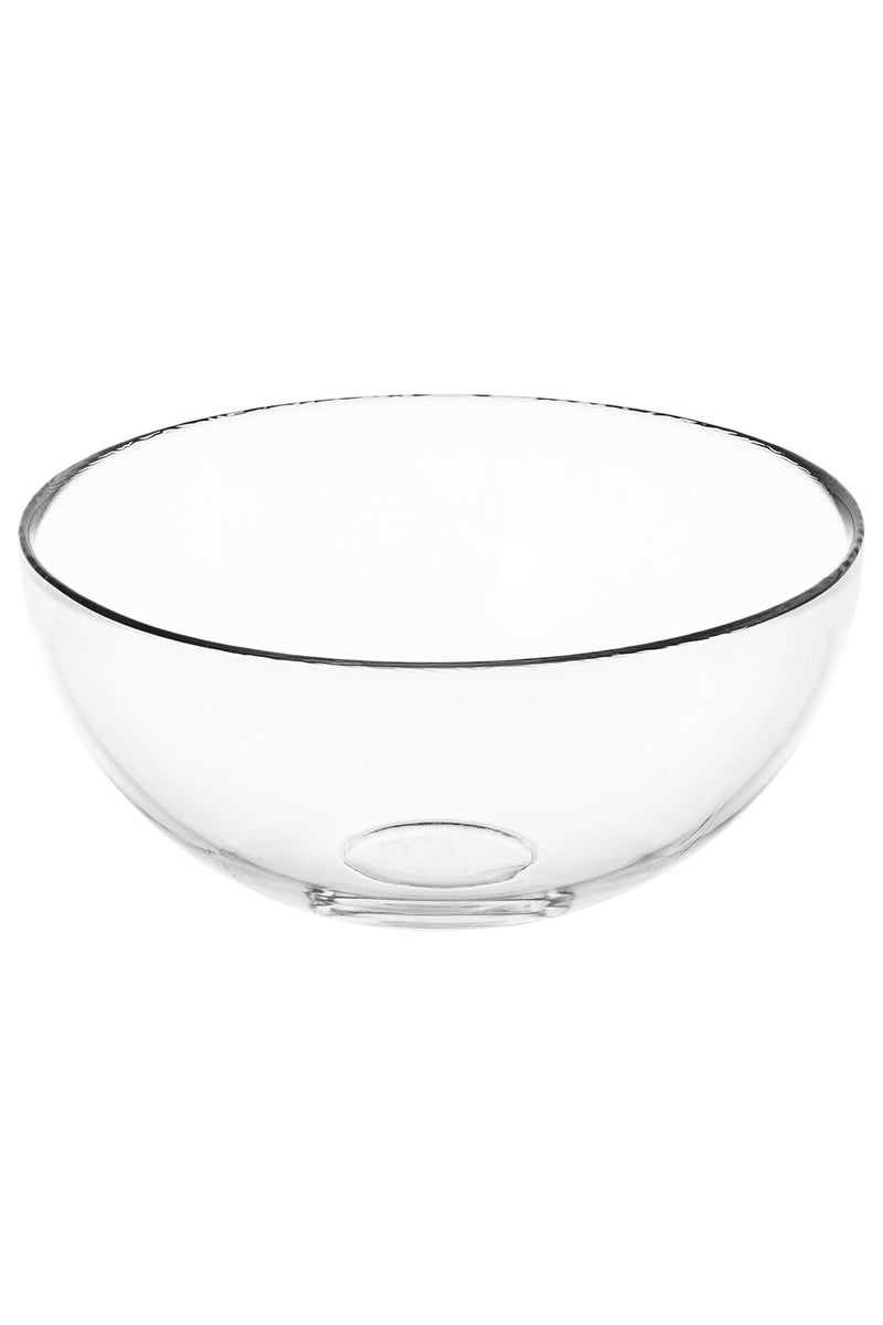 وعاء تقديم، زجاج شفاف، 20 سم - Image 1