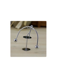 "Enjoy an experience of balance and calm with the Newton's Cradle - elegant design, smooth movement, and a clever decorative touch that adds a sophisticated scientific touch to your office or home. "