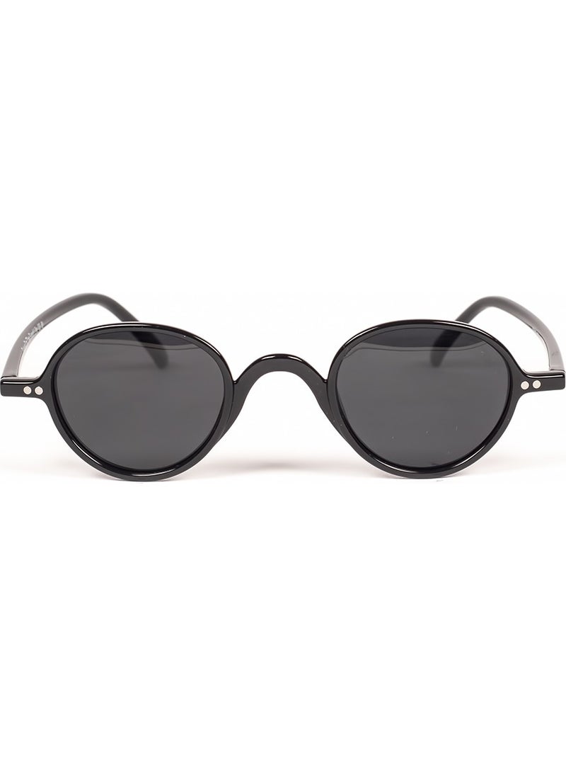 Focus On Gravity Black Retro Polarized Sunglasses  - Image 1