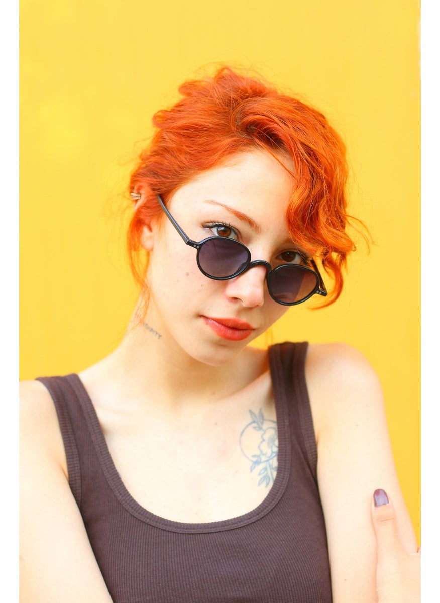 Focus On Gravity Black Retro Polarized Sunglasses  - Image 4