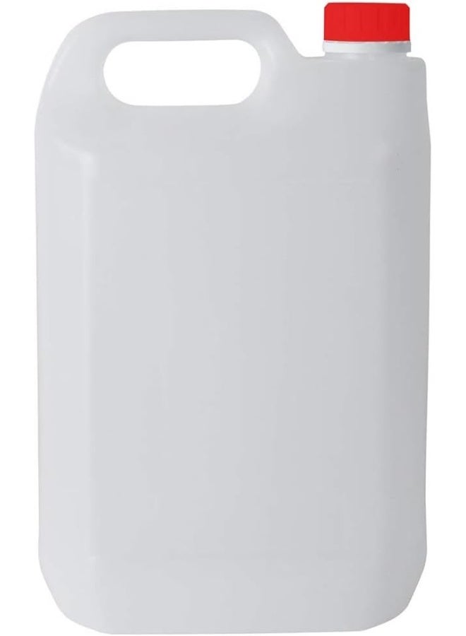 Royal Apex 5L Jerry Can Hdpe Plastic Integrated Carry Handle And Easy Pour Spout Leak Proof Lid Use For Multipurpose.  - Image 1
