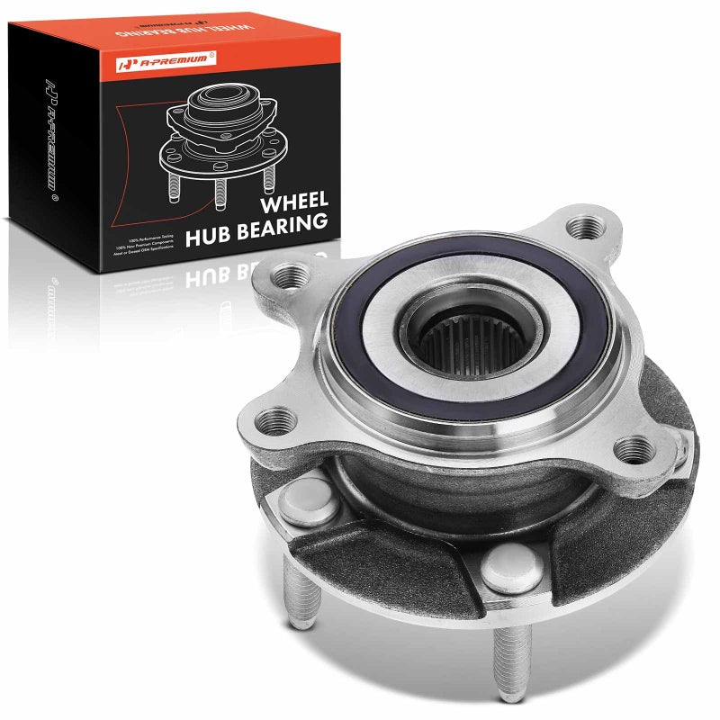 A-Premium APremium Front Left Wheel Bearing and Hub Assembly with 5Lug Compatible with Lexus IS250 0615 IS300 1619 IS350 1120 GS300 06 GS350 0720 RC300 1622 RC350 1522 AWD