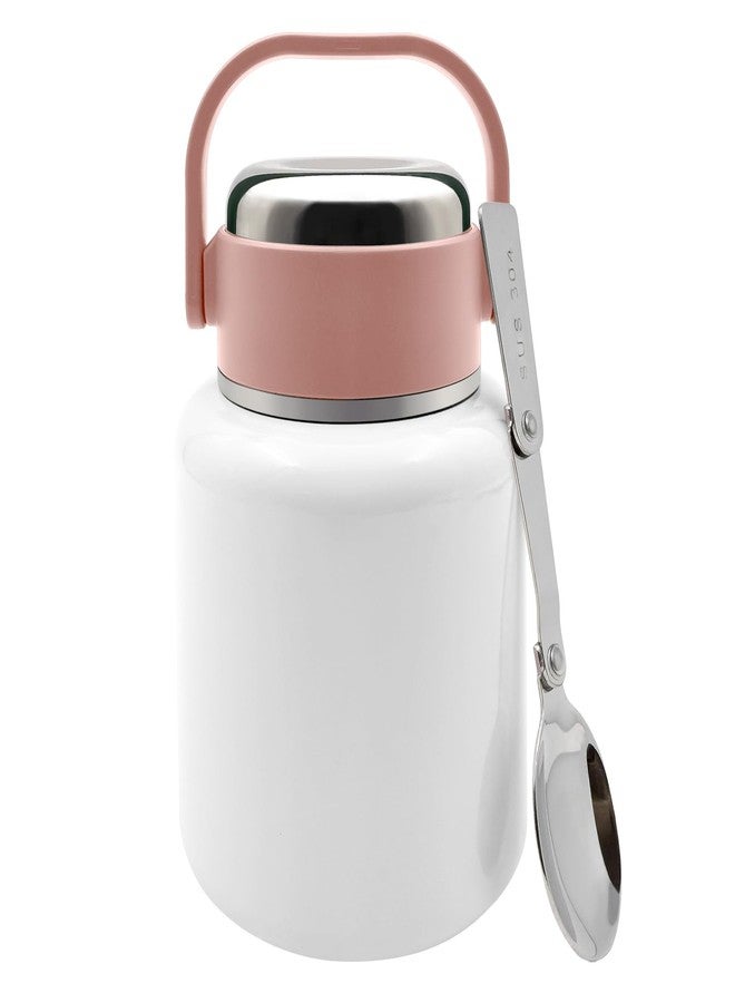 Zalaxt 28 oz Thermos for Hot Food,Soup Thermos,Food Thermos,Vacuum Insulated Food Jar with Folding Spoon,Stainless Steel,for Office,Outdoor - Image 1