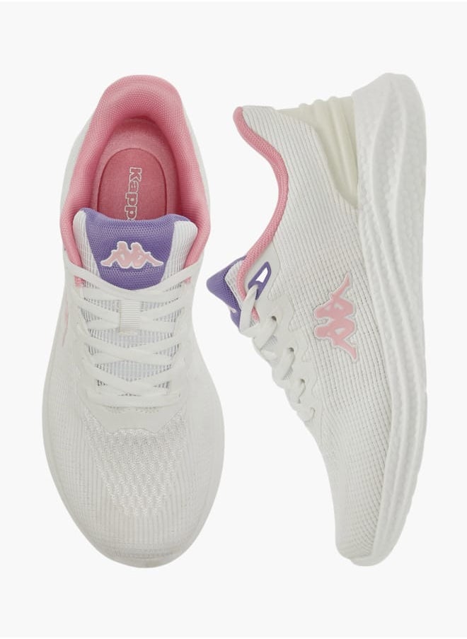Kappa Women's Mesh Textured Sports Shoes with Lace-Up Closure  - Image 1