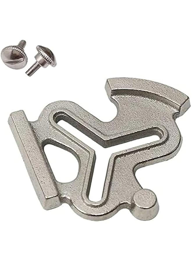 مقياس تحديد المواقع بتصميم زهرة البرقوق العالمية لموديلات ماكينات الخياطة الصناعية والمنزلية - Image 1