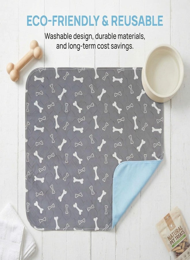Puppy Pee Pads with Pheromones, Non-Slip Leakproof Dog Pee Mat , Washable Reusable Puppy Training Pads,Odor Resistant Absorbent Pad for Dogs and Cats (S: 15.7" × 23.6") - Image 4