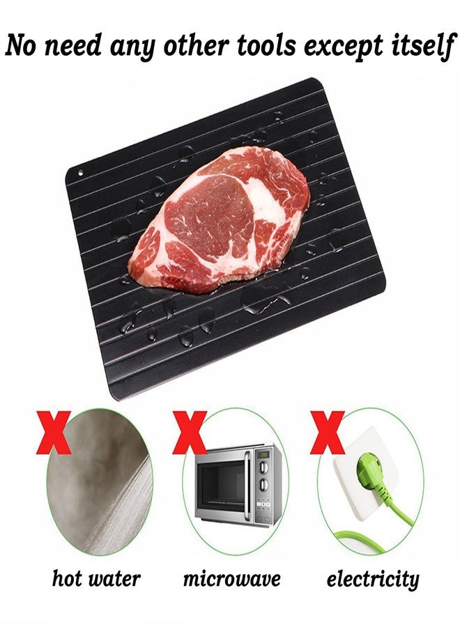 Hakuna Defrosting Tray for Frozen Meat - Dishwasher Safe Large Size Defroster Plate Thawing Tray - Image 4