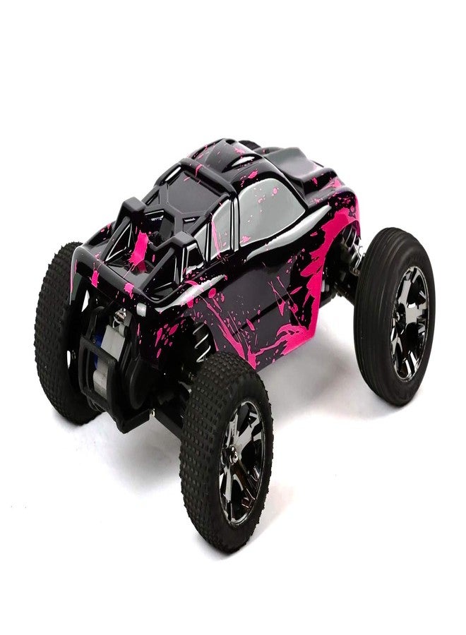 SummitLink Custom Body Muddy Hot Pink Over Black Compatible for 1/10 Scale RC Car or Truck (Truck not Included) R-NR-01 - Image 3