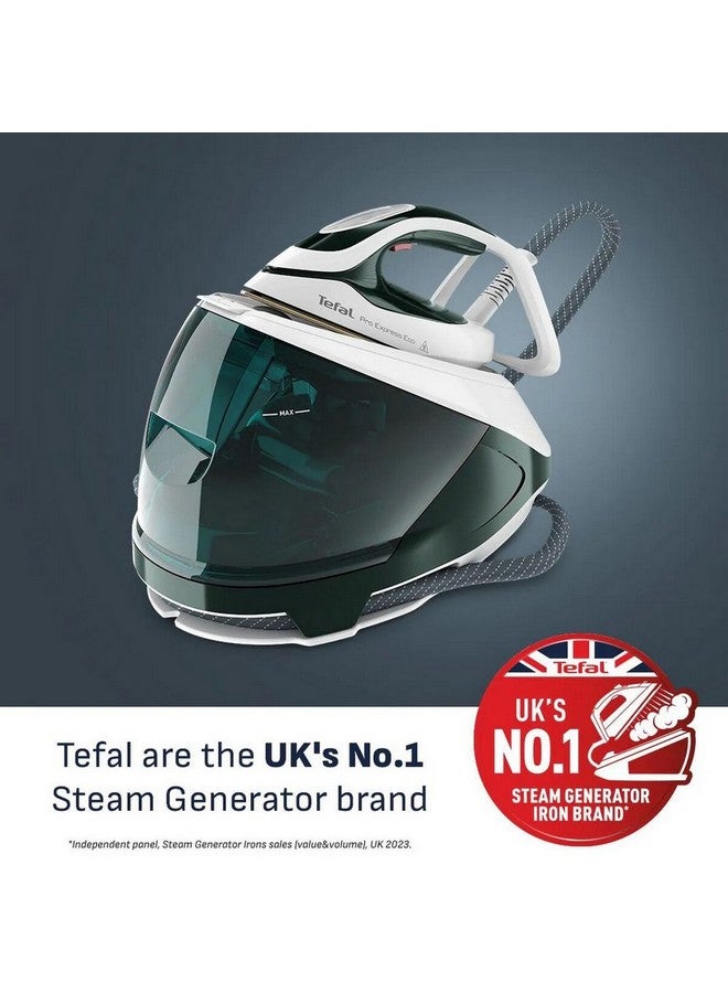 Tefal 2200W Pro Express Eco Energy-Saving Steam Generator Iron Forest 1.8 L 1.8 L 2200 W GV9E21G0 Forest Green/White - Image 2