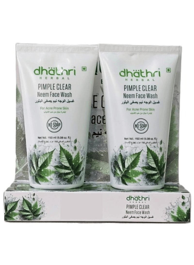 Neem Face Wash 150 ml Twin Pack