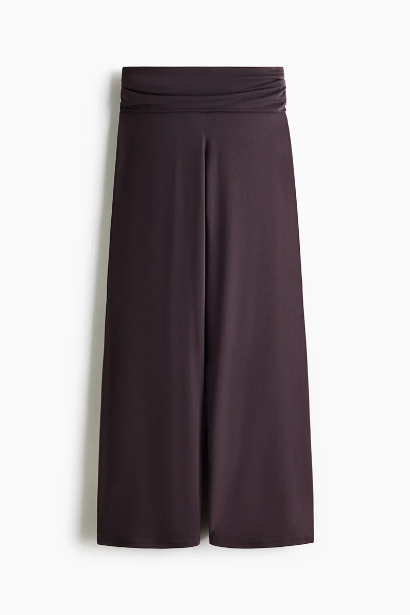 H&M  Foldover-waist sports trousers for Women | Best Price UAE