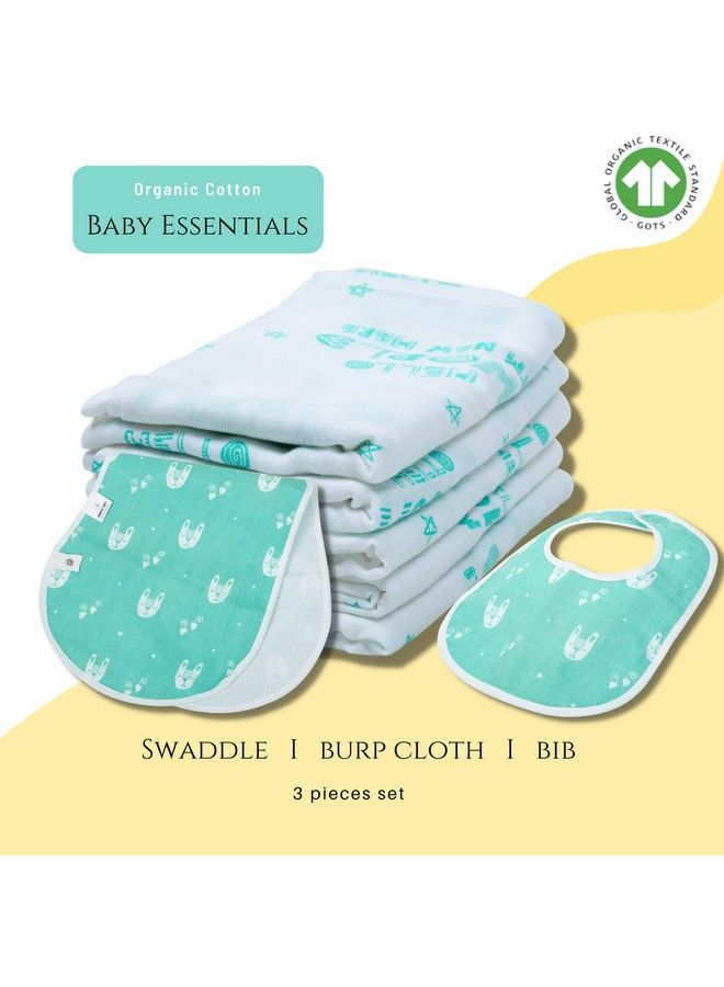 Simply Soft Newborn Baby Gifts I 100% Organic Cotton Newborn Baby Products I Pack Of 5 Newborn Baby Clothes I New Born Baby Gift Hamper I New Mom Gifts - Image 3