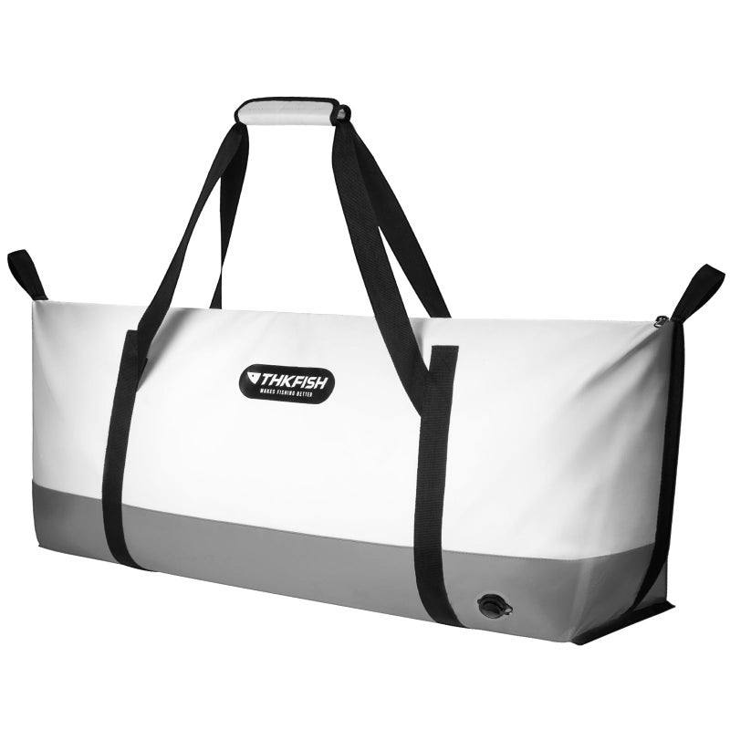 THKFISH Insulated Fish Cooler Bag, Fish Kill Bag for Caught Fish, 40x16in 25x17.5in Portable Waterproof Insulated Fish Bag Keeps Ice for 24 Hours - Image 1