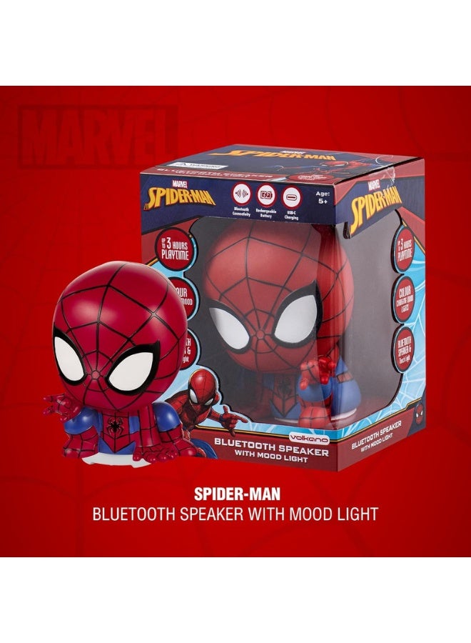 SMD Spider-Man Touch Light with Bluetooth Speaker | Kids Bluetooth speaker with Spider-Man design, touch light feature, clear sound, and portable build for music and lighting - Image 2