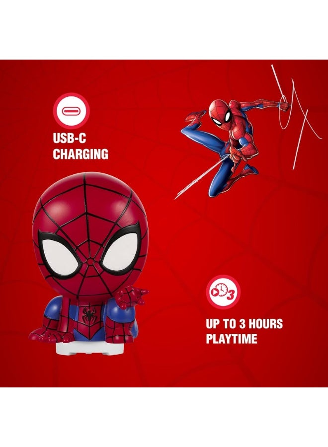 SMD Spider-Man Touch Light with Bluetooth Speaker | Kids Bluetooth speaker with Spider-Man design, touch light feature, clear sound, and portable build for music and lighting - Image 3