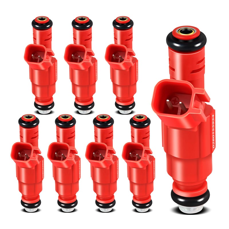 STZJAYE Fuel Injectors 0280155934 Set of 8 Compatible with Dodge Dakota 20002003 for Durango 20002003for Ram 1500 20002003for Ram 2500 20002002for Ram 3500 20002002 59L Replace 62244 - Image 2