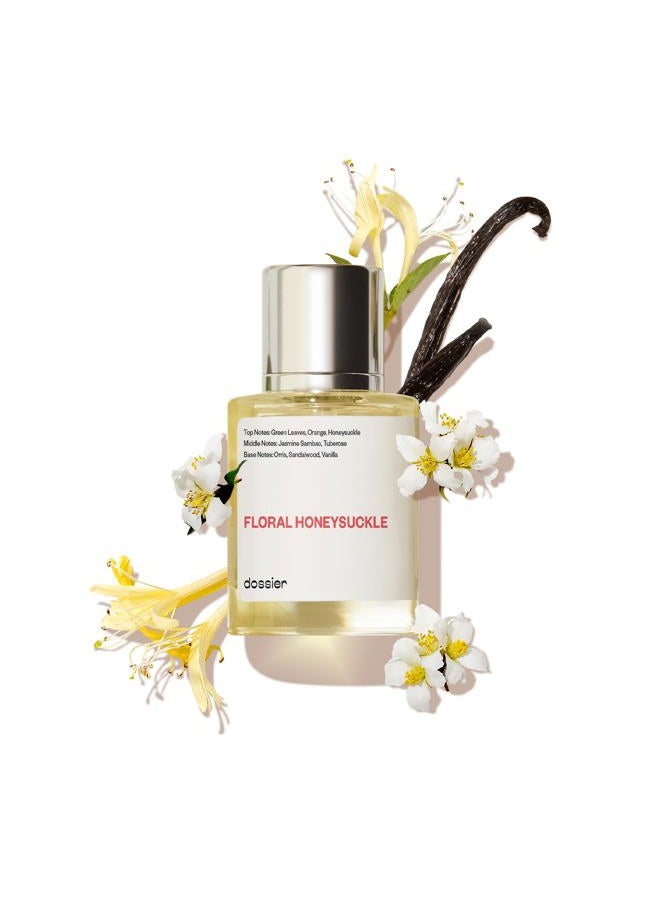 Dossier عطر زهر العسل - ماء عطر - مستوحى من G.Bloom - عطر فاخر - مضاف نقي - خالي من البارابين - نباتي - للنساء - عطر 1.7 أونصة (بخاخ 50 مل) - Image 1