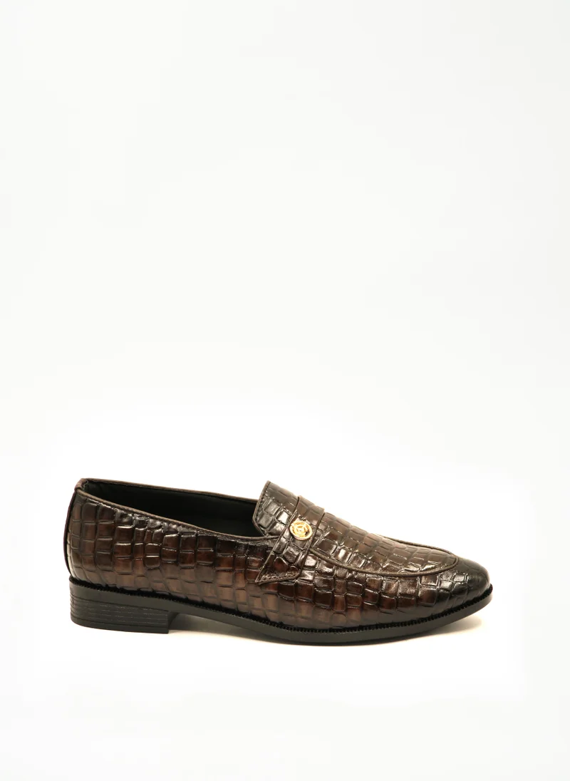 Geoomnii Formal Slip-On Shoes for Men – Stylish & Comfortable Footwear for Office, Parties & Special Occasions