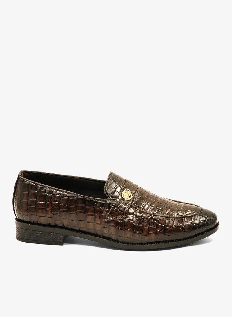 Geoomnii Formal Slip-On Shoes for Men – Stylish & Comfortable Footwear for Office, Parties & Special Occasions