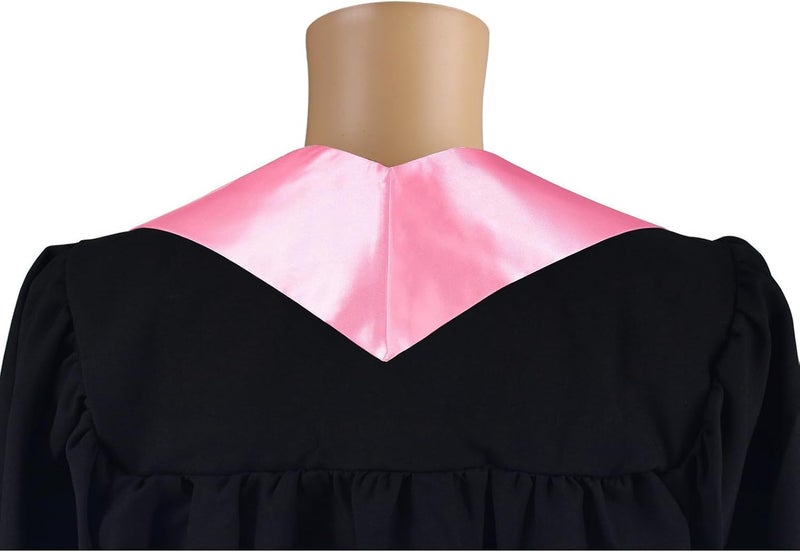SAMDEEMI Unisex Adult Plain Graduation Stole Sash 60" long - Image 2