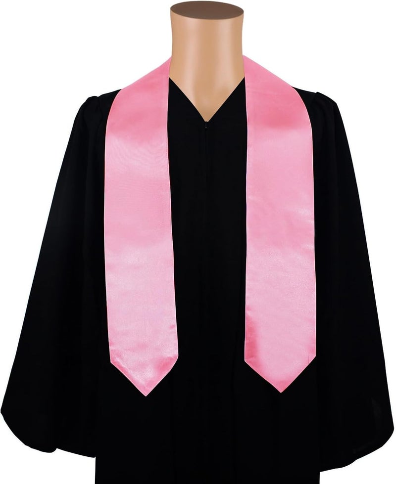 SAMDEEMI Unisex Adult Plain Graduation Stole Sash 60" long - Image 1