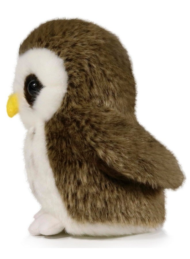 Ice King Bear Wild Animal Small Stuffed Animals Zoo Family Plush Toy (Owl 6 Inches) - Image 4