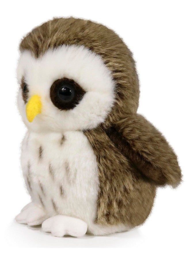 Ice King Bear Wild Animal Small Stuffed Animals Zoo Family Plush Toy (Owl 6 Inches) - Image 3