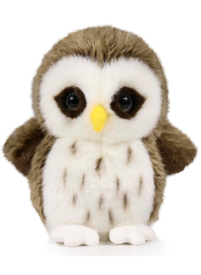 Ice King Bear Wild Animal Small Stuffed Animals Zoo Family Plush Toy (Owl 6 Inches) - Image 1