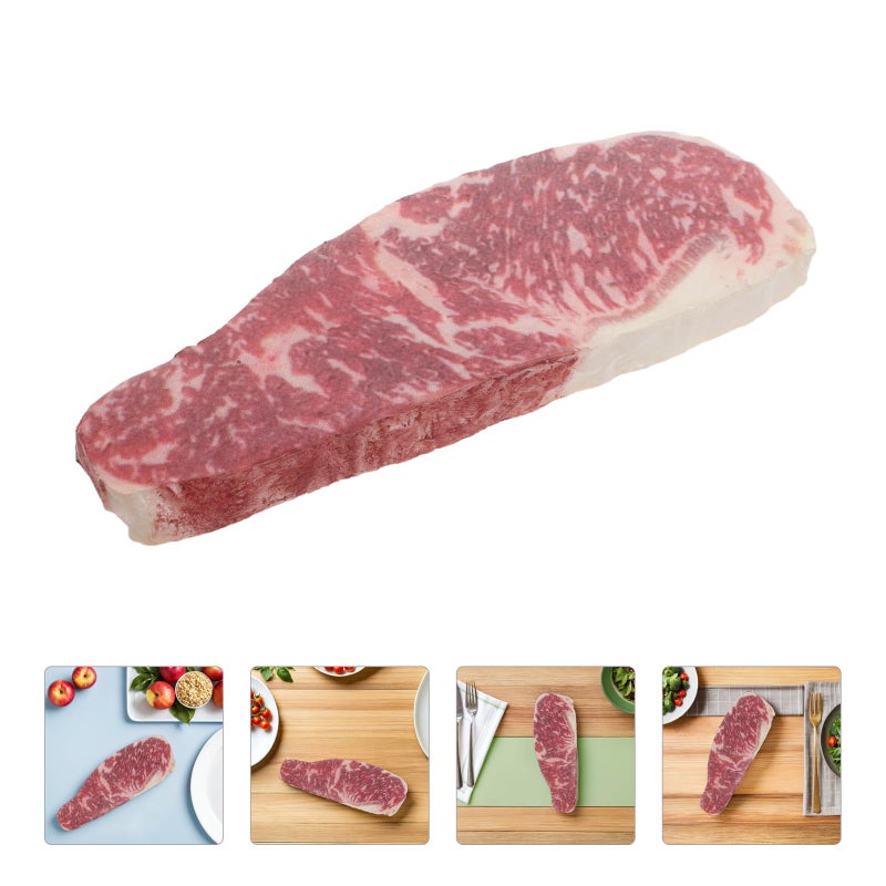 Realistic Steak Food Model 2pcs For Kitchen Photography Display Restaurant Decoration Prop - Image 3