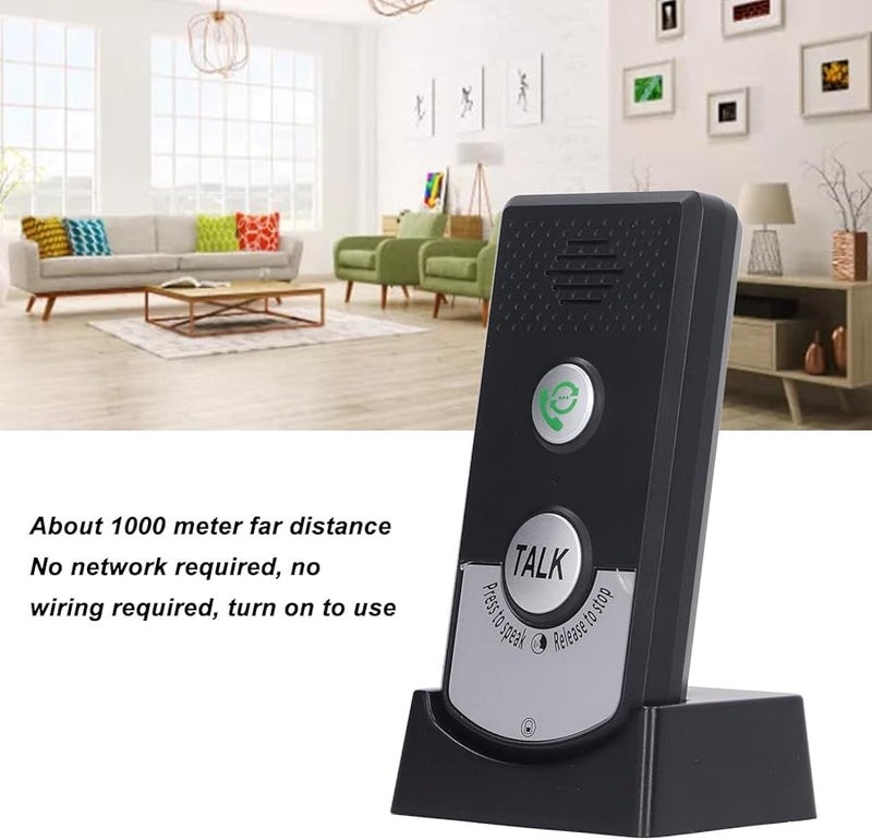 2 Way Voice Intercom Doorbell System Super Long Range Intercomunicador Unit - Image 3