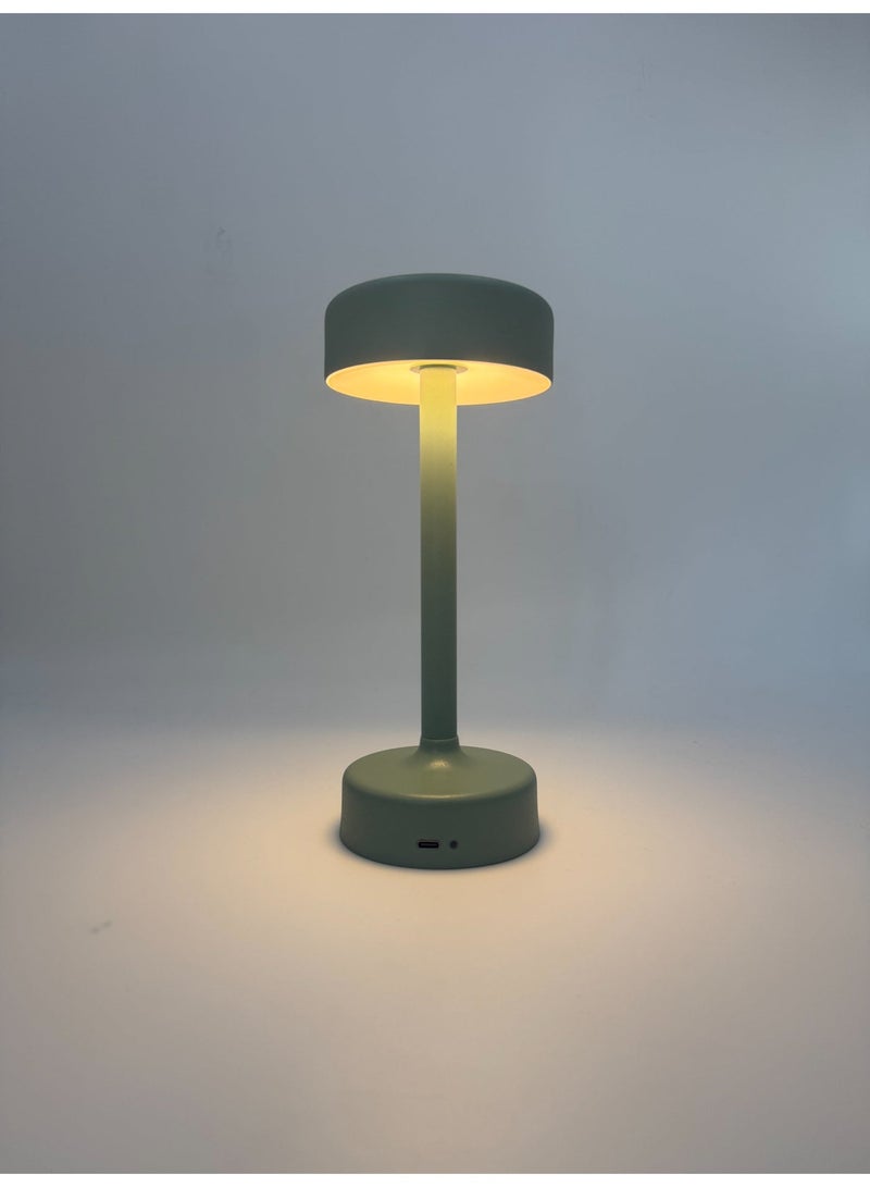 Leruena - NOX - Rechargeable LED Table Lamp with Touch Dimming, 3000K Warm Light, Portable Indoor Lamp - Image 1