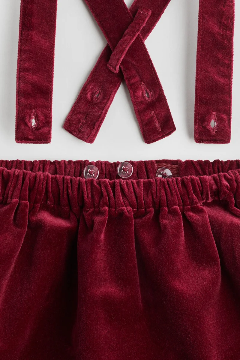 H&M 2-piece blouse and skirt set