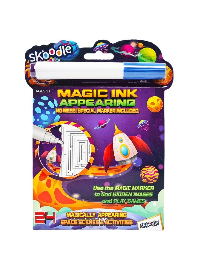 SKOODLE Magic Ink Book | Mess Free Pictures & Game | Reveal The Magic| Magic Markers | Age 3+ - Image 1