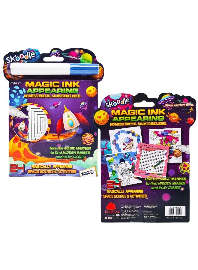 SKOODLE Magic Ink Book | Mess Free Pictures & Game | Reveal The Magic| Magic Markers | Age 3+ - Image 2