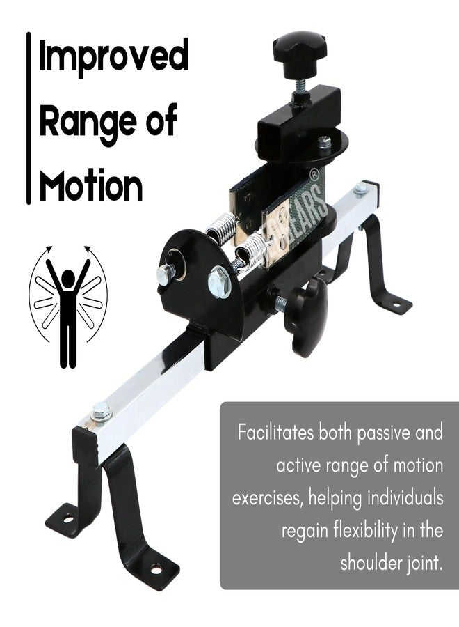 Physiogears Shoulder Wheel Physical Therapy Equipment Superb Stainless Steel Quality - Image 3