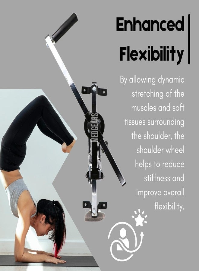 Physiogears Shoulder Wheel Physical Therapy Equipment Superb Stainless Steel Quality - Image 4