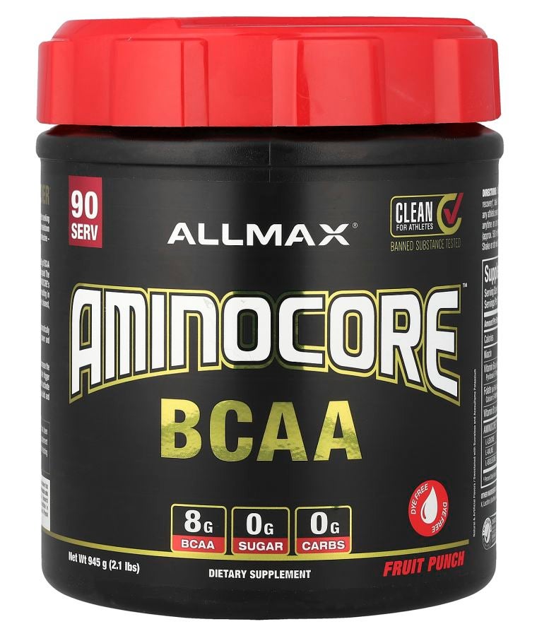 Allmax AMINOCORE™ BCAA Fruit Punch 2.1 lbs (945 g)