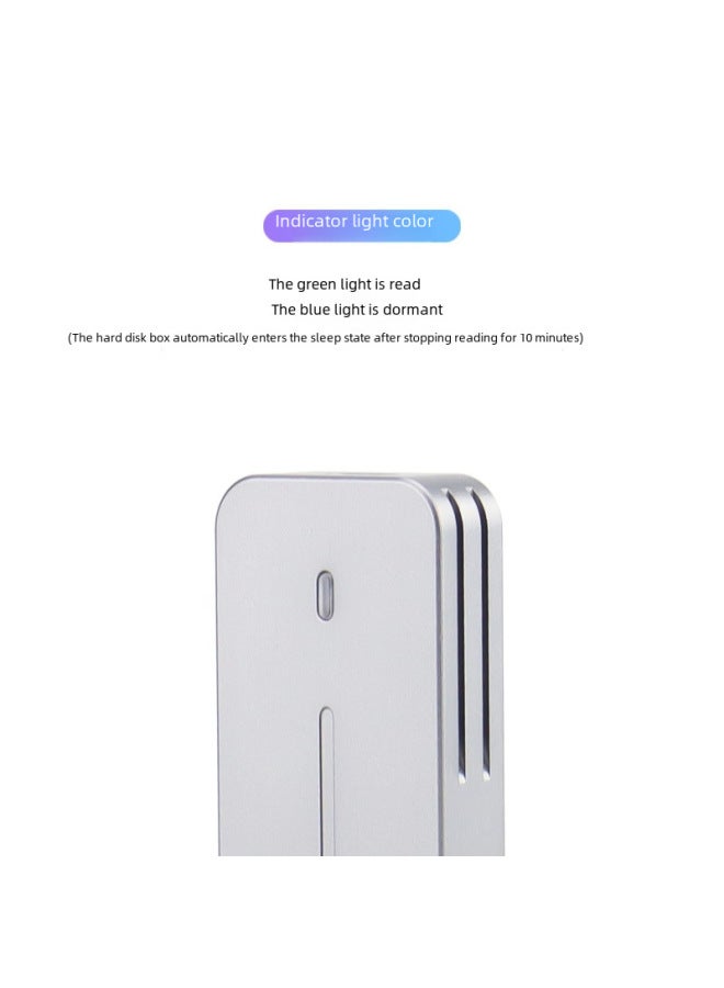 Itgz 2230 Aluminum Alloy M.2 Solid State Drive Box Dual Protocol 10gbps Nvme/ngff High Speed Cooling Computer Digital Storage-Color:【JMS583 NVMe Protocol 10G】 With Two Lines - Image 5