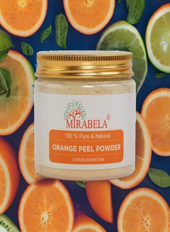Mirabela Orange Peel Powder | Face Pack for Glowing Skin, Tan Removal, 100% Pure, Natural, Vitamin C Rich, 100 g - Image 2