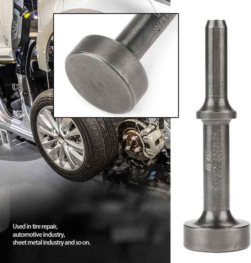 Wal front Bits Smoothing Chisel Drift Punch Set Extended Length for Rivet Removal Sheet Metal Work Automotive Repair Impact Tool Attachment 100mm (4") - Image 2