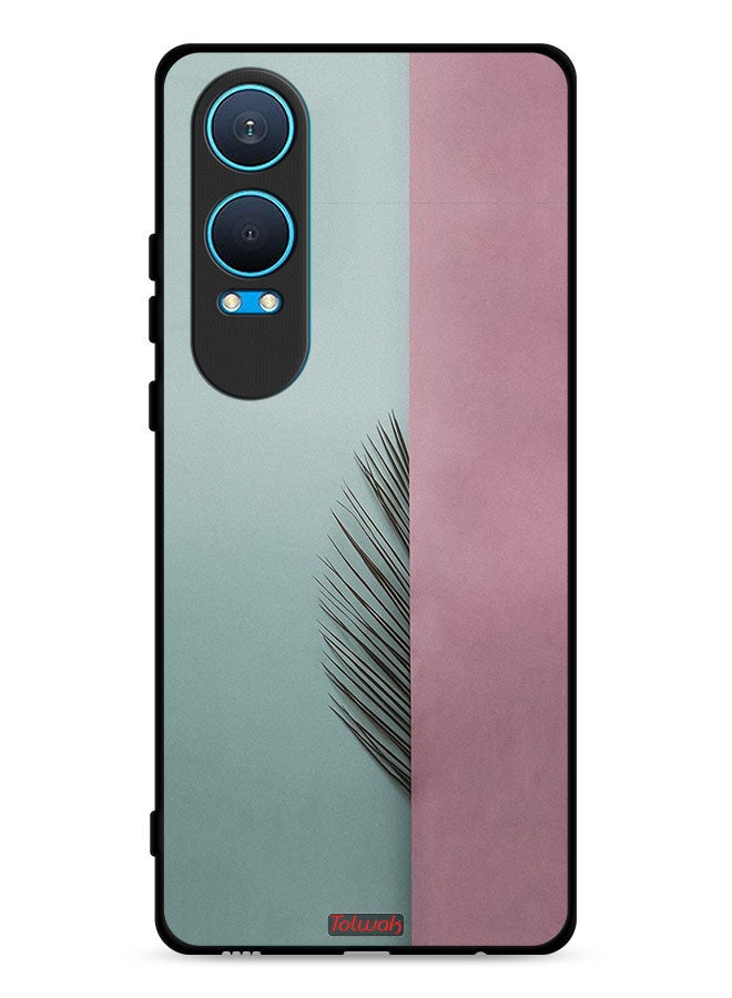 Tolwak OnePlus Nord CE4 Lite 5G Protective Case Cover Half Leaves - Image 1