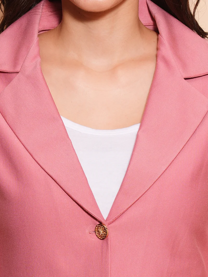 globus Women Crop Open Front Jacket