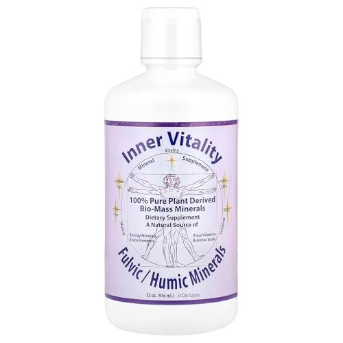 Inner Vitality Morningstar Minerals Inner Vitality FulvicHumic Minerals 32 oz 946 ml