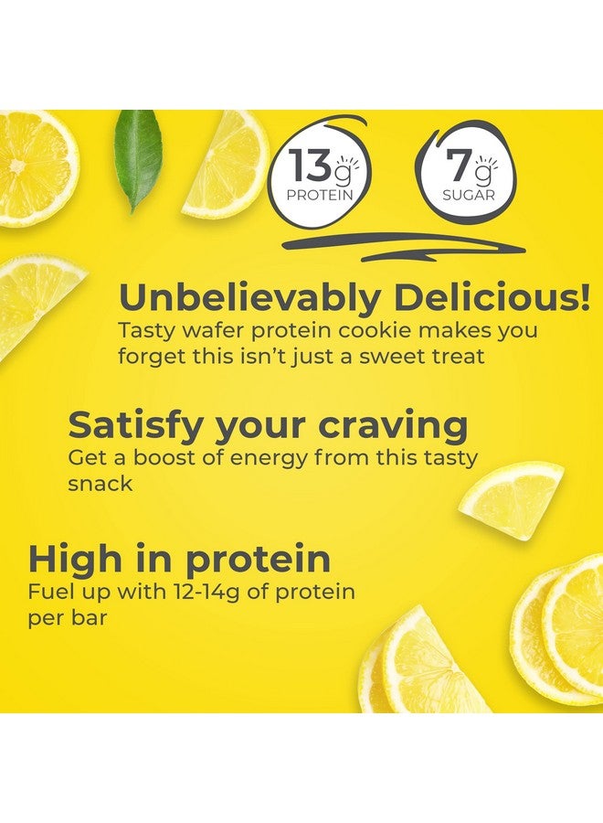 Power Crunch Protein Wafer Bars, High Protein Snacks with Delicious Taste, Lemon Meringue, 1.4 Ounce (12 Count) - Image 2